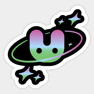 Bunny Super Shy Icon Sticker